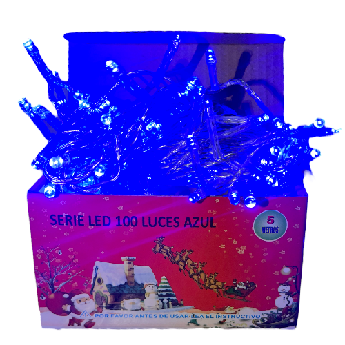 M J6104 SERIE AZUL 100 LED 3w 5m