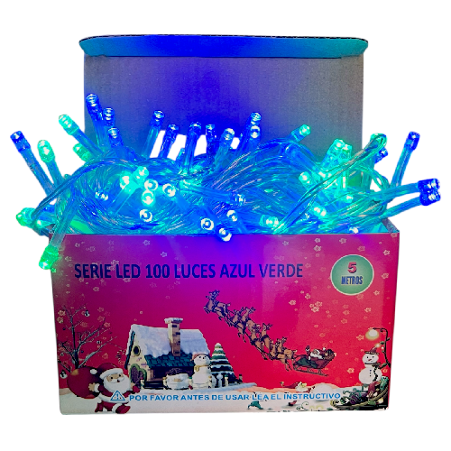 M J6107 SERIE AZUL VERDE 100 L 5m 3W