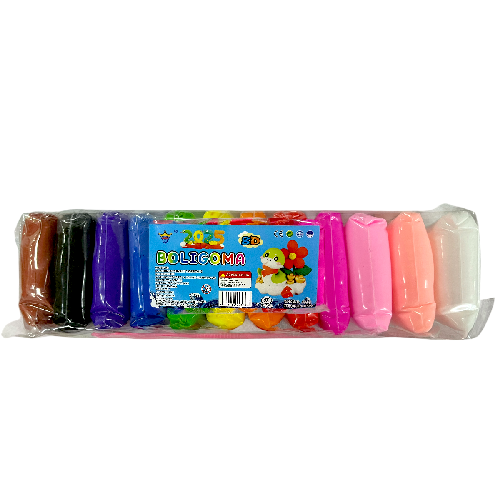 T 001-7 FOMY MOLDEABLE PAQ* c 12 colores