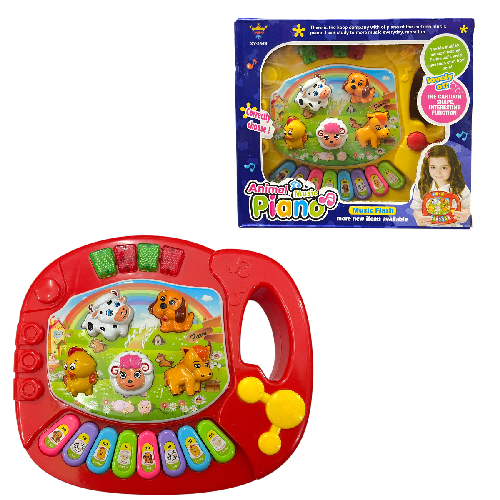 T XY-584S PIANO MUSICAL C/ LUZ Medida Empaque 15.5x17.5x5cm (Necesita 3 pilas AA)