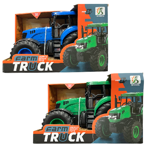 Y 0488-1113 0488-1111 TRACTOR GRANDE DE FRICCIÓN C/ LUZ Y SONIDO Medida Empaque 21x32x21cm