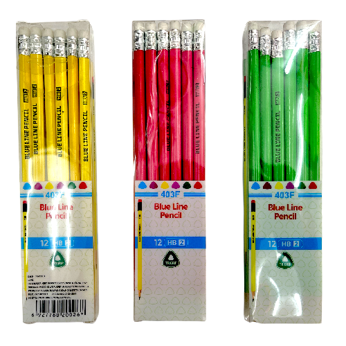 M B0026 LAPIZ TRIANGULO 18.5cm SET DE 12 Lapices