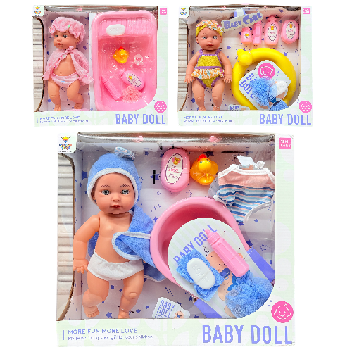 TT BB-78986K BEBE C/ ACCESORIOS Medida Empaque 36.5x33x10cm