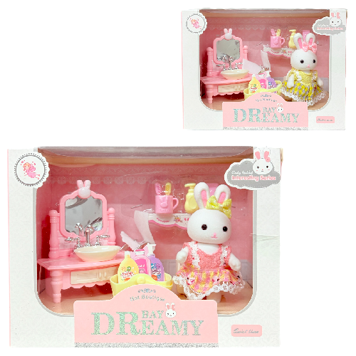 Y 6621-5 SET DE CONEJITA Medida Empaque 14x19.5x10cm