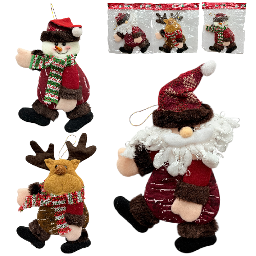 M J3105 MUÑECO P/ DECORAR ÁRBOL 23x13cm