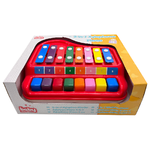 Y WA1216 XILOFONO DE JUEGUETE Med. Emp. 11x28x23cm