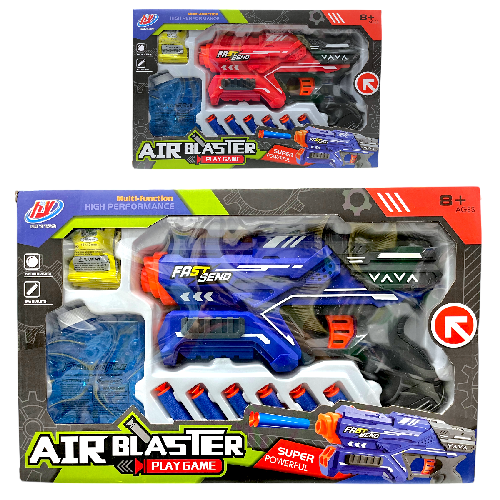 Y 928 PISTOLA DE HIDROGEL Y DARDO SUAVE Med. Emp. 24x36.5x6cm