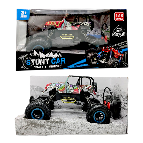 Y RZ032 CAMIONETA 4X4 CONTROL REMOTO Med. Emp. 16x30x17.5cm