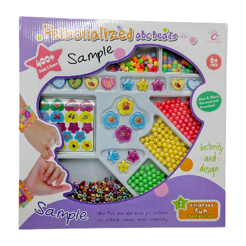 Y 8871 SET PULSERAS C/ mas de 400charms Med. Emp. 31x31x4cm