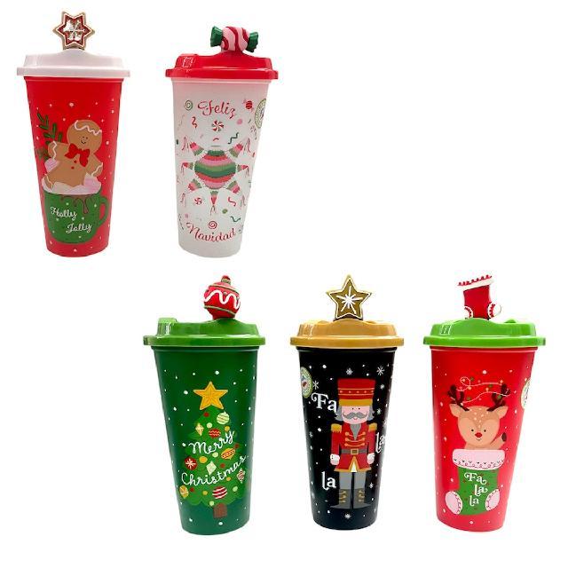 VASO CAFETERO  NAVIDEÑA