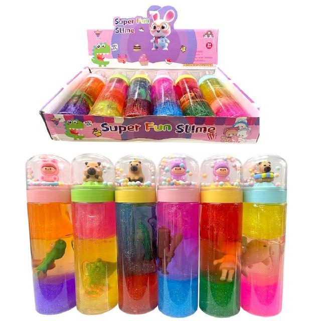 T H-1938 SLIME ANIMALES BRAIN PAQ* 6pzs 19.5cm