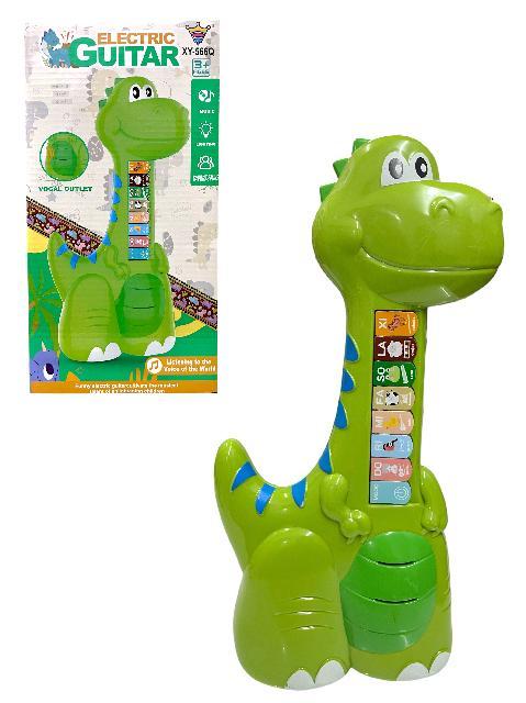 T XY-566Q GUITARRA MUSICAL DINO Med. Emp. 31x16x4cm