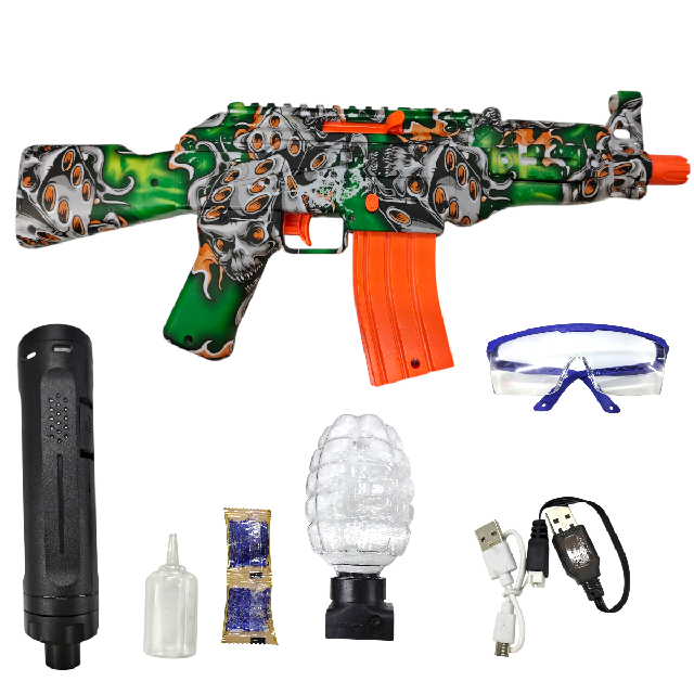 T Q-99504 RIFLE HIDROGEL C/ LUZ. SPRAY