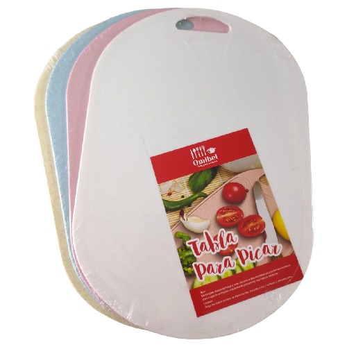 OM AZ-6645-2 TABLA PARA PICAR DE PLASTICO 38.5x26.5cm