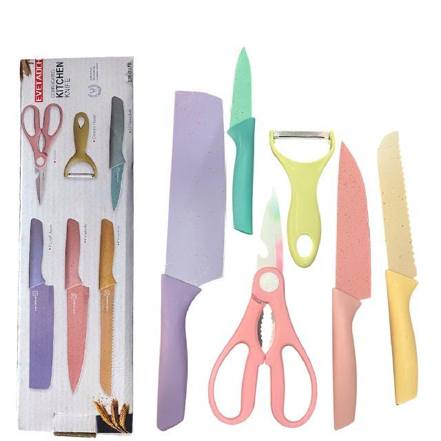 C C040 JUEGO DE CUCHILLOS 6pzs