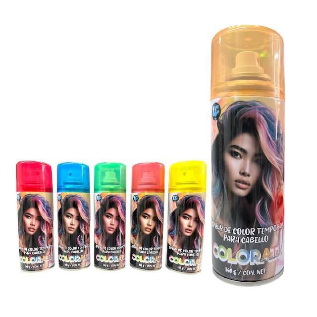 LC LC888 SPRAY DE COLOR PARA CABELLO TEMPORAL 16.4X5.5X5.5 CM