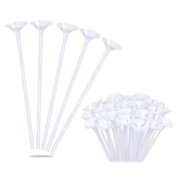 SOPORTE PARA GLOBO GRANDE 40cm PAQ* 50pzs