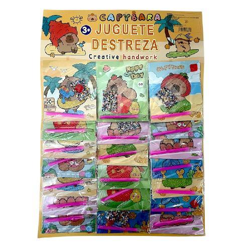 TT DK228-01 JUGUETE DESTREZA CAPIBARA PLANILLA * 20pzs