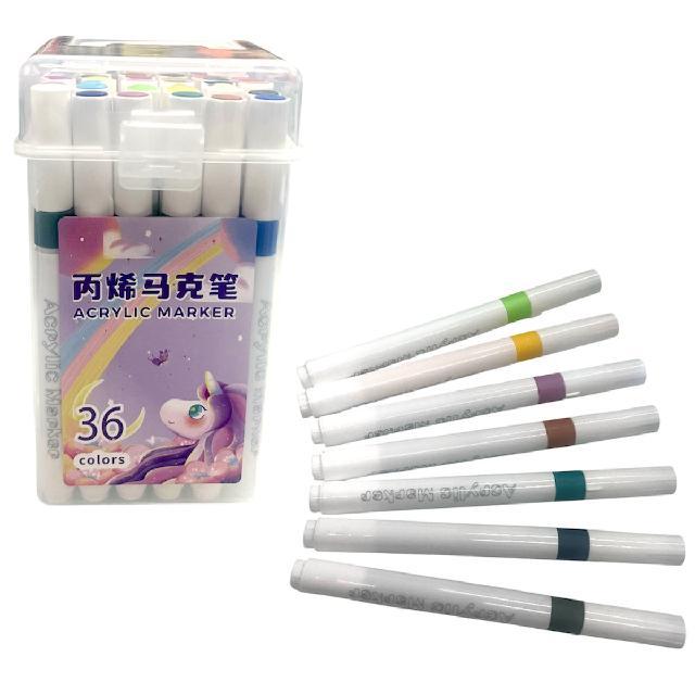 MM B2535 MARCADOR ACRILICO 36colores