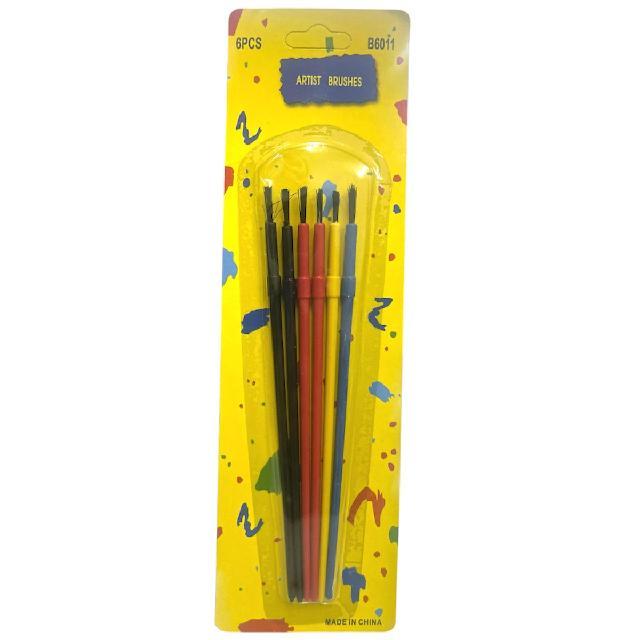M B6011 SET DE PINCELES 6pzs