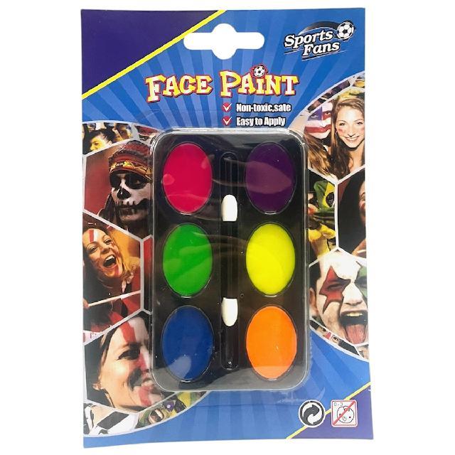 MM F4131 PINTURA FACIAL 6clrs Me. Emp. 21x14cm