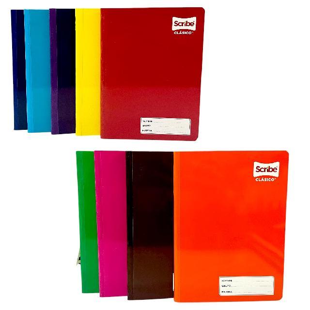 M SCRIBE LIBRETA FRANCESA COCIDA C7 CUADRO G 100h