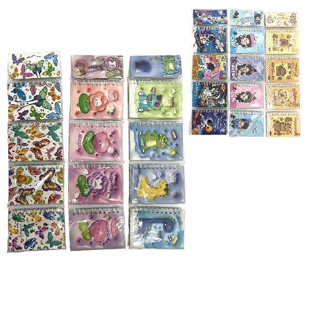M B1257 TIRA DE 4 LIBRETAS MINI 10.5x7.5cm 37h