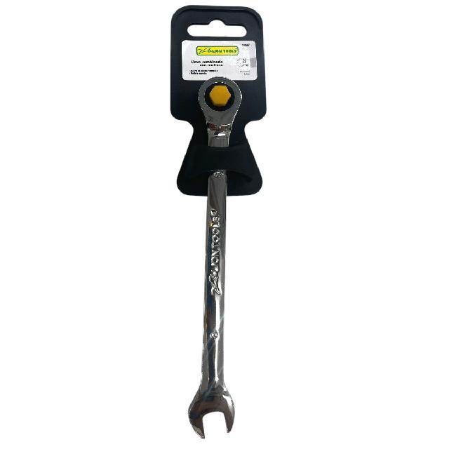 LION 2937 LLAVE COMBINADA CON MATRACA 8mm