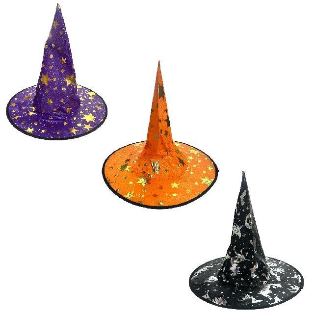 MM K3107 SOMBRERO BRUJA C/ FIGURAS 37x35cm