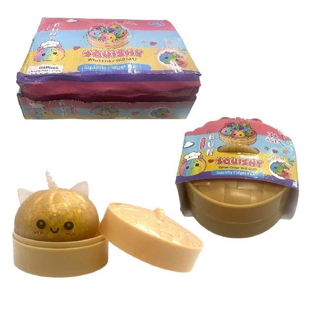 DUMPLING CHICO UNICORNIO HIDROGEL *Fotoluminiscentes Brilla en la oscuridad*