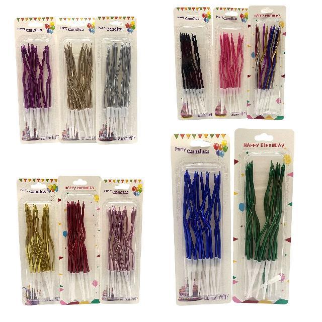 K VELA ESPIRAL Med. Emp. 20x6cm 12velas