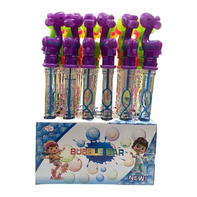 MM C4385 BURBUJA JIRAFA 36cm PAQ*24pzs