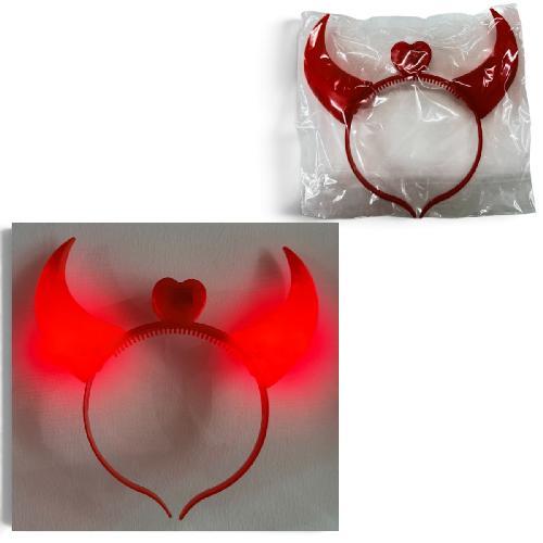 YY 02D DIADEMA DIABLO C/ LUZ