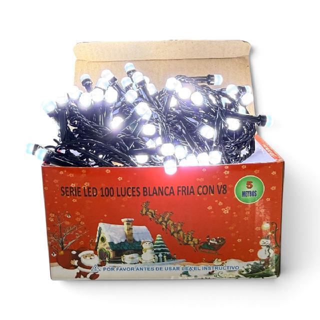 M J6179 SERIE V8 REDONDO 100 Led BLANCA 5m