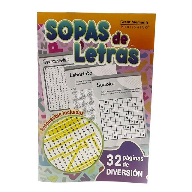 AA SOPA DE LETRAS 32pag Chico 13x20cm