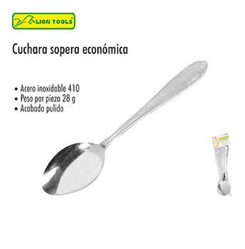 LION 2544 CUCHARA SOPERA PAQ 12pzs