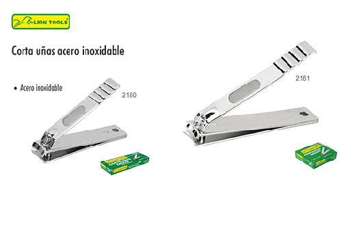 LION 2180 CORTA UÑAS CHICO PAQ 24pzs