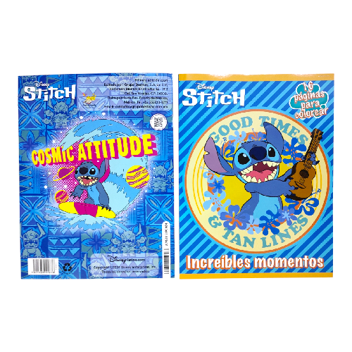 A LC-1621 LIBRO PARA COLOREAR STICH 16 PAG