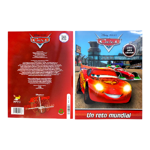 A 1298 LIBRO PARA COLOREAR CARS  16 PAG