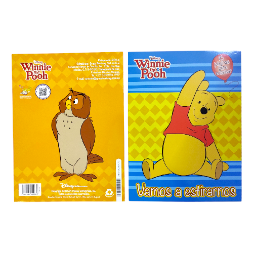 A 1621 LIBRO PARA COLOREAR WINNIE POOH 16 PAG