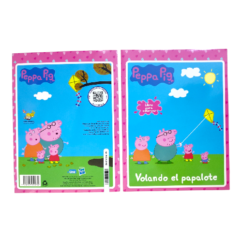 A 6086 LIBRO PARA COLOREAR PEPPA PIG 16 PAG