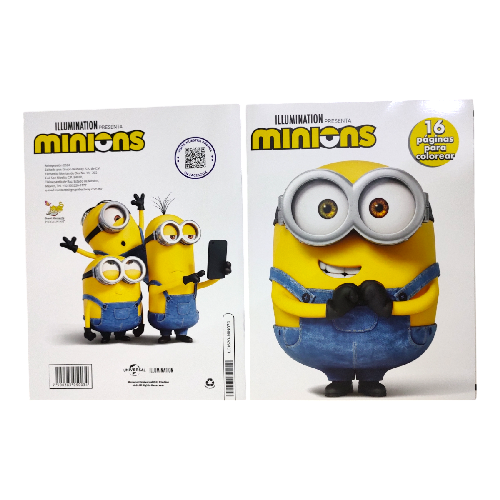 A LC1620 LIBRO PARA COLOREAR MINIONS 16PAG