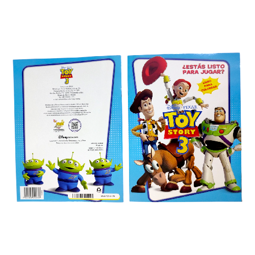 A 1273 LIBRO PARA COLOREAR TOY STORY 16PAG