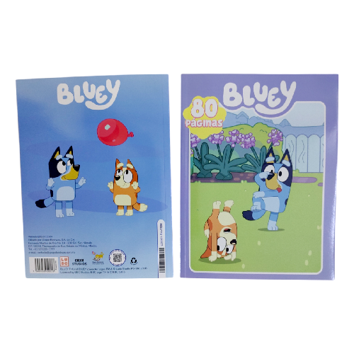 A  LC8023 LIBRO PARA COLOREAR  BLUEY 80PAG