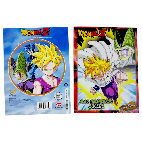A 548-DB LIBRO PARA COLOREAR DRAGON BALL Z 80PAG