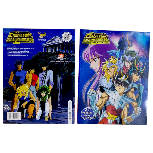 A LC8021 LIBRO PARA COLOREAR CABALLEROS DEL ZODIACO 80PSG