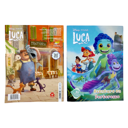 A LC98021 LIBRO PARA COLOREAR LUCA 80PAG