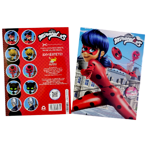 A LC8018 LIBRO PARA COLOREAR MIRACULOUS 80PAG