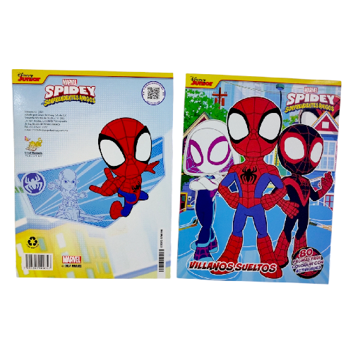 A LC8022 LIBRO PARA COLOREAR SPIDEY 80PAG