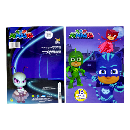 A LC1619 LIBRO PARA COLOREAR PJMASKS PJ00138 16PAG